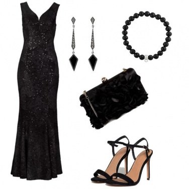 Outfit Black night