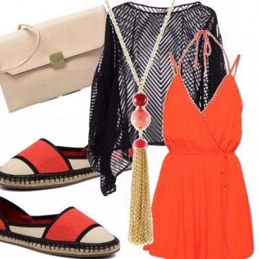 Outfit Rompers & espadrillas