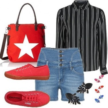 Outfit Righe