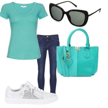 Outfit Scuola look