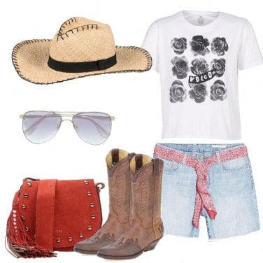 Outfit Cappello e camperos