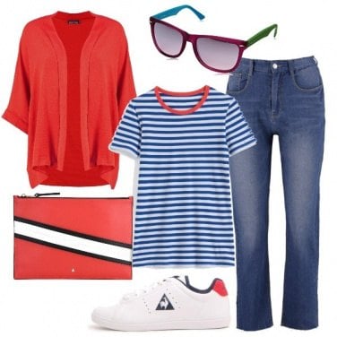 Outfit La giacca rossa