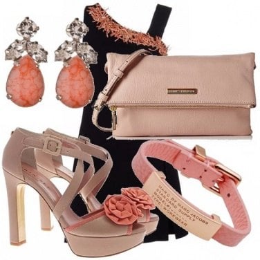 Outfit Peach & powder