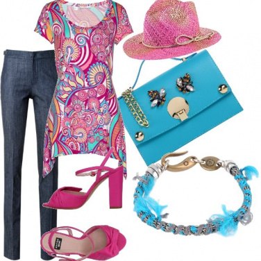 Outfit Giro città sotto il sole