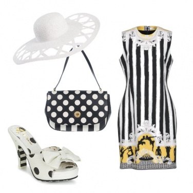 Outfit Aperitivo col cappello