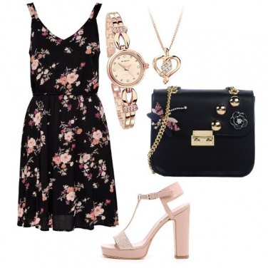 Outfit Vestitino fiorato