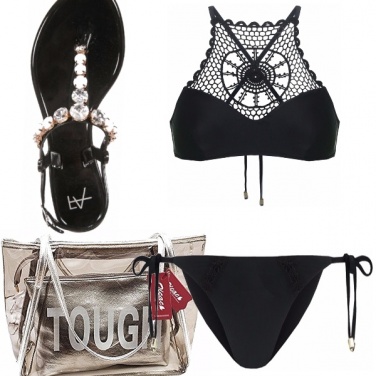Outfit Elegante al mare!