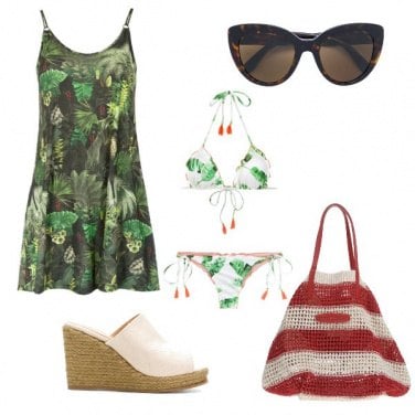 Outfit In spiaggia all\'alba