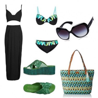 Outfit Diva in riva al mare