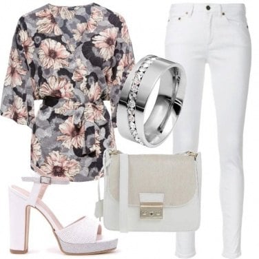 Outfit Kimono damascato