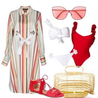 Outfit Chic in spiaggia