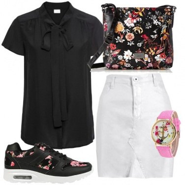 Outfit Casual con orologio