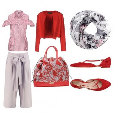 Outfit Rosso allegria
