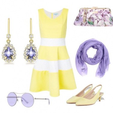 Outfit Invitata ad un battesimo
