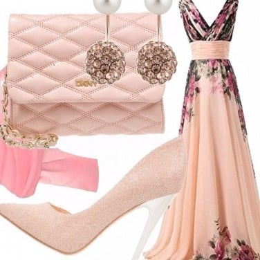 Outfit Principessa in rosa