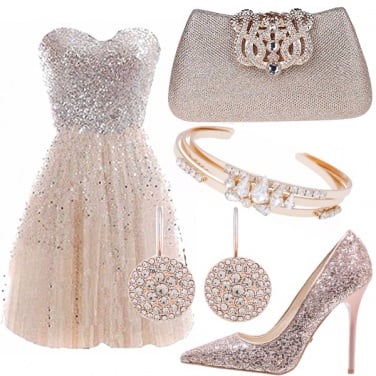 Outfit Color champagne