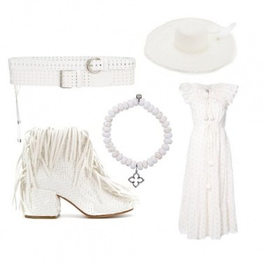 Outfit Total Romantic White