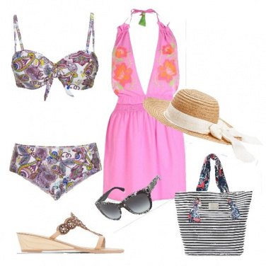 Outfit Al mare con il mio cappello