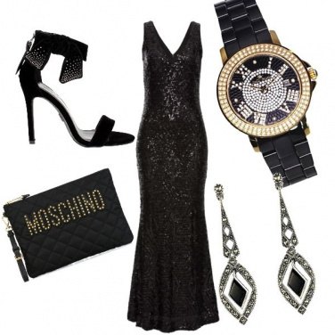 Outfit Black night