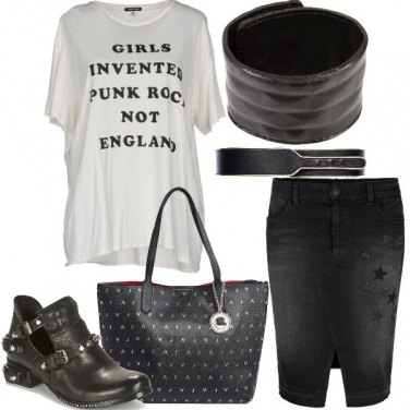 Outfit La gonna jeans