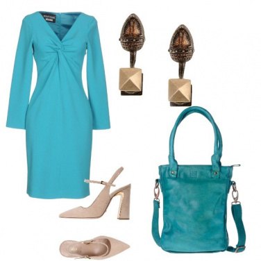 Outfit Tubino turchese