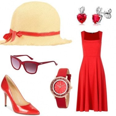Outfit Red Passion