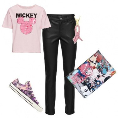 Outfit Come un cartoon