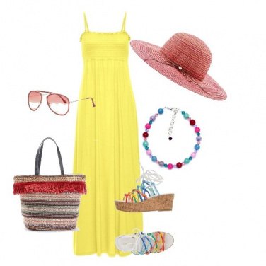 Outfit Passeggiata in spiaggia.... low cost.