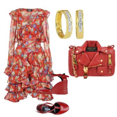 Outfit La borsa che non passa inosservata