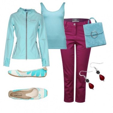Outfit Turchese