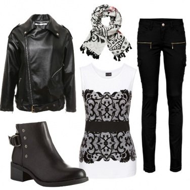 Outfit Giro in moto