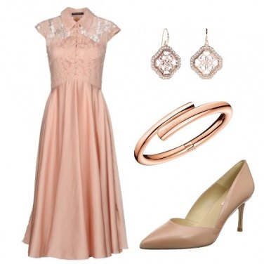 Outfit Delicato rosa