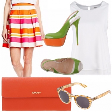 Outfit Estate arancione