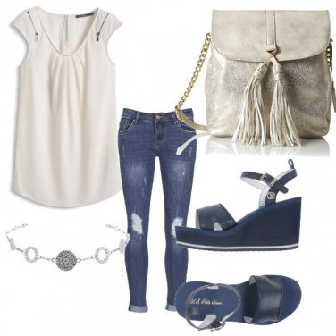 Outfit Scuola look