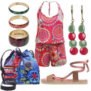 Outfit Esageratamente hippie