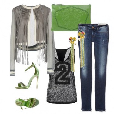 Outfit Una sportiva coi tacchi