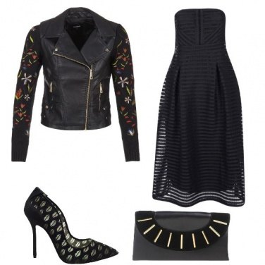 Outfit Dark black woman