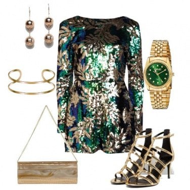 Outfit È tutto oro quello che luccica
