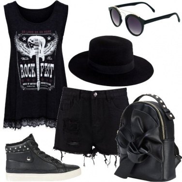 Outfit Festival rock