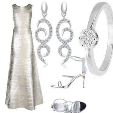 Outfit Silver cannes