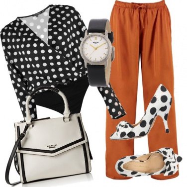 Outfit Tendenza pois