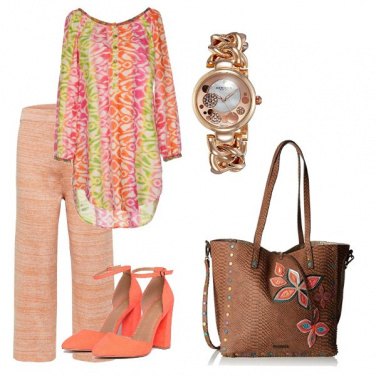 Outfit La borsa a fiori