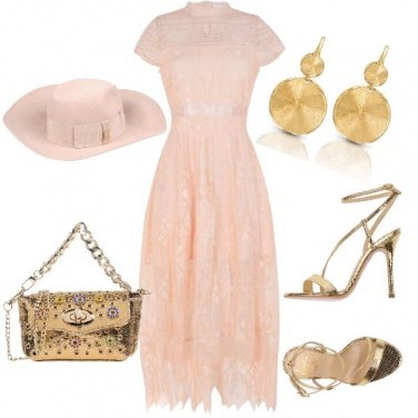 Outfit Cerimonia con cappello