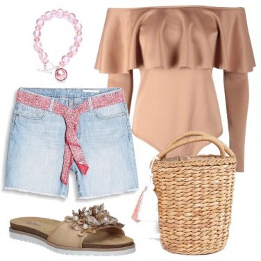 Outfit Cestino di paglia
