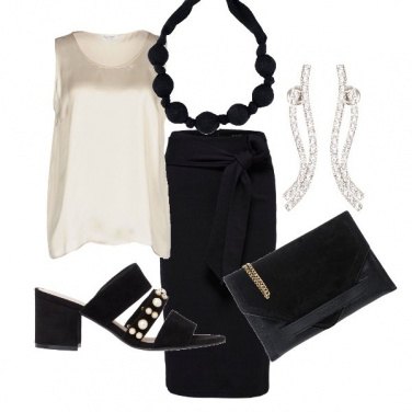 Outfit La gonna a tubino