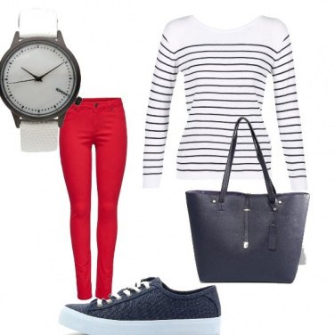 Outfit Scuola look