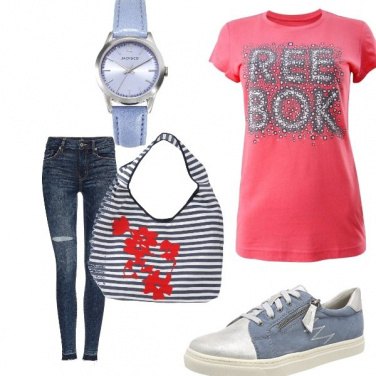 Outfit Scuola look