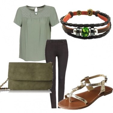 Outfit Scuola look