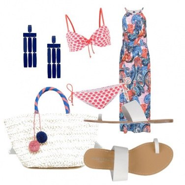 Outfit CMPS In spiaggia a Varigotti