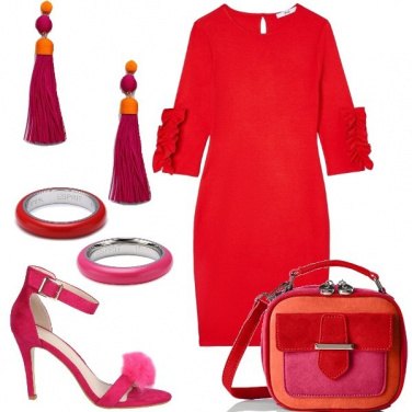 Outfit Colorful e gioielli abbinati